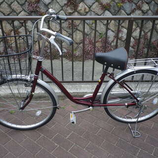 少し小さめの自転車をお探しの方！２４インチのママチャリです♬の画像