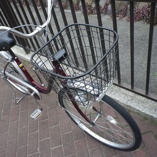 少し小さめの自転車をお探しの方！２４インチのママチャリです♬の画像