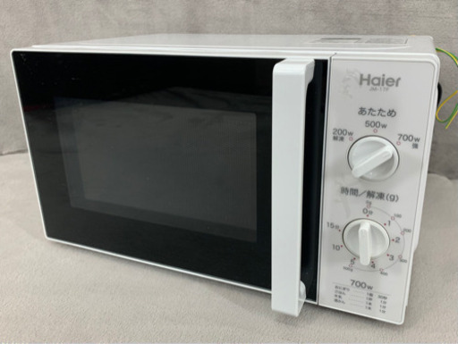 単機能レンジ 電子レンジ 2016 ハイアール JM-17-60 掃除済