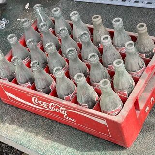 コカ・コーラの瓶 ケース まとめて