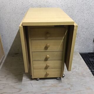 5段 キッチンラック キッチンワゴン キャスター付 天板伸縮 幅...