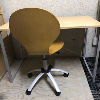 ワークデスク 勉強机 オフィスデスク パソコンデスク チェア付 ...