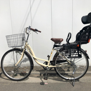 非電動自転車！後ろ子供乗せ付き！！