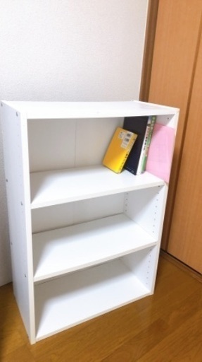 本棚　白