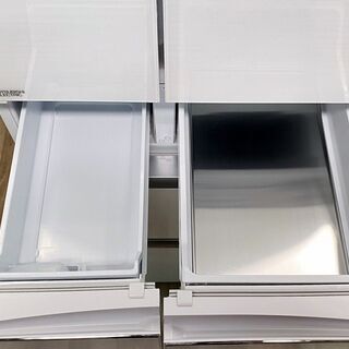 【ハッピー西葛西店】6ドア 517L 冷蔵庫【フレンチドア】2019年式 クリスタルホワイト ID:57221