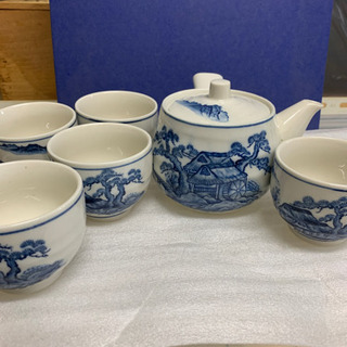 急須　湯呑み５個セット　新品未使用