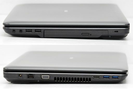 EPSON　Endeavor NJ3700E　15.6インチ　Win10Pro/64i3/3120M 2.5GHz メモリ8G/SSD新品120GDVD-RW