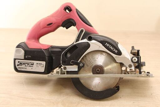日立工機　125mmコードレス丸のこ　14.4V 　C14DSL バッテリー 充電器(D3892kyxGY)