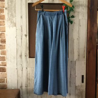 GU/ワイドパンツ