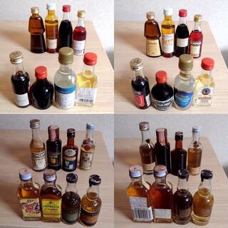 リキュール等ミニボトル古酒 まとめて32本セット 未開栓 ATの画像