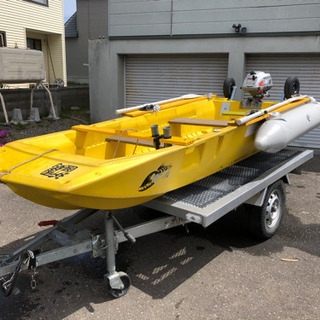 ＲＹＯＢＩボートエース　免許不要　船外機、トレーラーオプション購入有り
