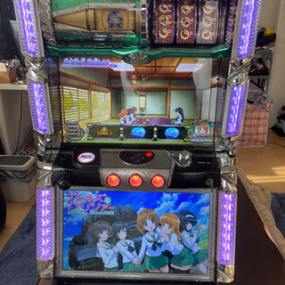 パチスロ　ガールズアンドパンツァー　初代　ガルパン　実機　コイン不要機の画像
