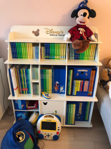 【最終値下げ】ワールドファミリー　ディズニーの英語システム　フルセット