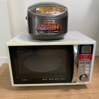 電子レンジ　炊飯器セット