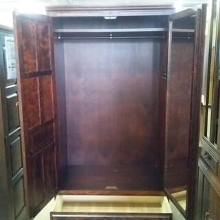 値下げしました！　神居民芸　引出一段付洋服タンス　上下分離【愛品倶楽部柏店】の画像