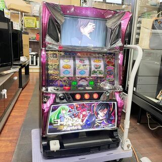 パチスロ 実機 サミー コードギアス 反逆のルルーシュ コイン不要機 データカウンター 付き 
