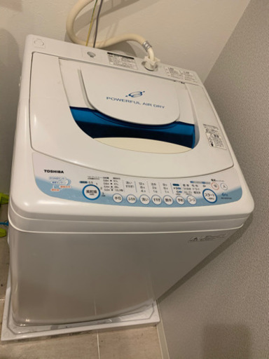 TOSHIBA 6.0kg ふろ水ポンプ付き 全自動洗濯機 ピュアホワイト AW-60GF(W)