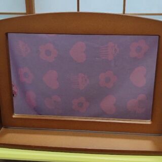 【木製】卓上ミラー【鏡】の画像