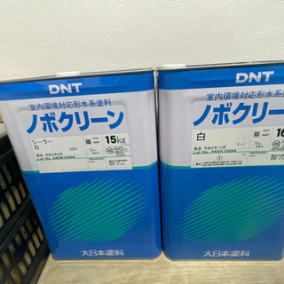【楽天市場】ノボクリーン白+ノボクリーンシーラーセット 120平米分 大日本塗料 水性 一般壁面用 天井用 クロス対応 低臭 ゼロVOC :  ペンキ屋モリエン
