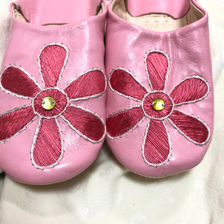 モロッコ産バブーシュの画像