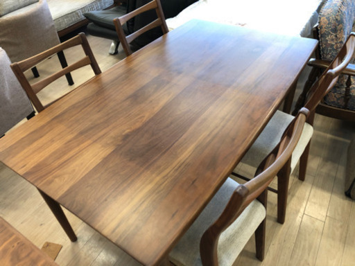 ＊一生紀　ダイニング5点セット