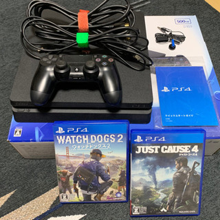 PS4 本体+ソフト2本 4/25まで