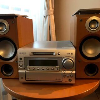 KENWOOD CD/MD　ステレオコンポ　AVINOの画像