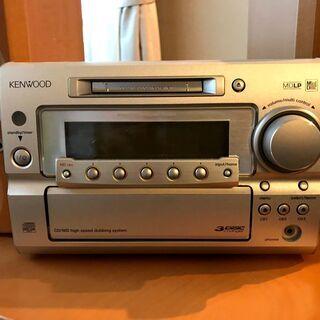 KENWOOD CD/MD　ステレオコンポ　AVINOの画像