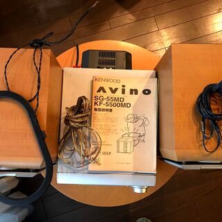 KENWOOD CD/MD　ステレオコンポ　AVINOの画像
