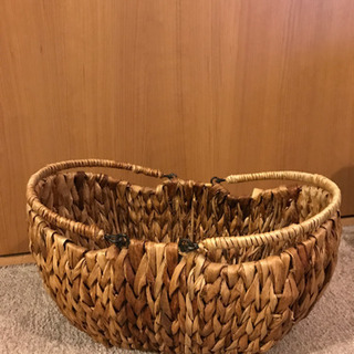 美品！ナチュラル　カゴ　入れ物　ケース
