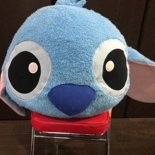 スティッチ　　顔　ぬいぐるみ