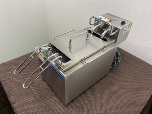 未使用保管品　ニチワ/ＮＩＣＨＩＷＡ　業務用　　卓上型　電気解凍ゆで槽　ゆで器　２０１９年製　ＥＮＢ－２００