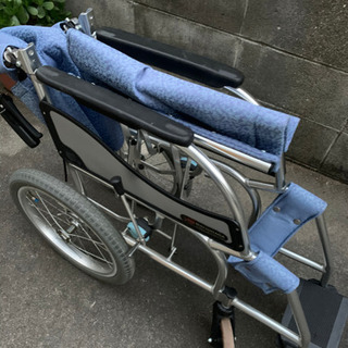 3000円！松永製作所　折り畳み式　車椅子　介助用　エアリアル