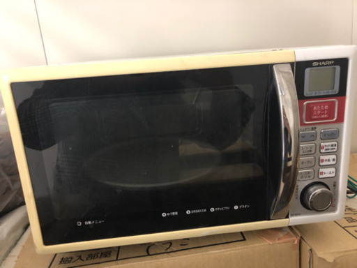 電子レンジ　SHARP RE-SX10-W　引き取り希望