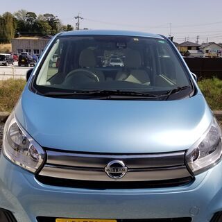 日産DAYS X ブルー、禁煙ワンオーナー、 ディーラー点検整備...