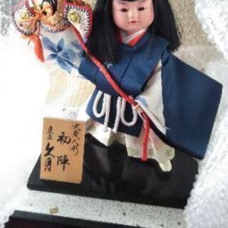 人形の久月 武蔵人形 初陣