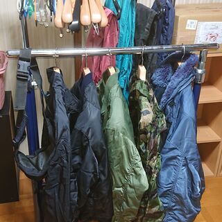 受付終了 程度並 防寒ジャンパーLサイズ色々 作業着用 ラスト出品