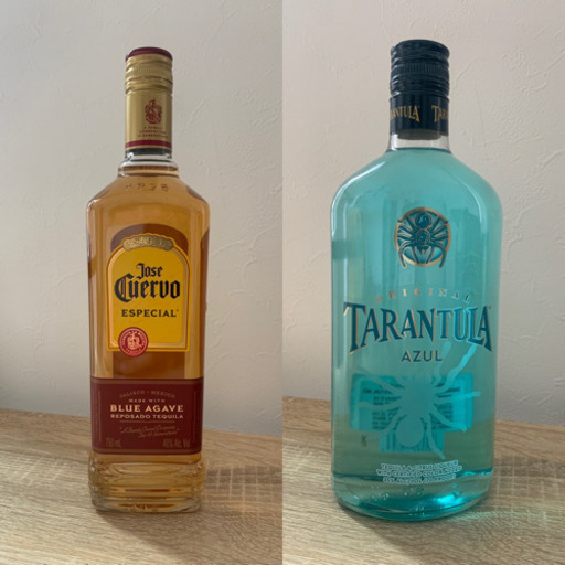 テキーラ2本セット　クエルボ　タランチュラアズール