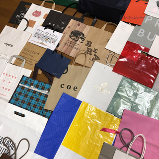 【出品し直し】値下げ！ショップ袋・エコバッグ　まとめ売りの画像