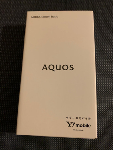 AQUOS sense4 basic 64GB ブラック未使用