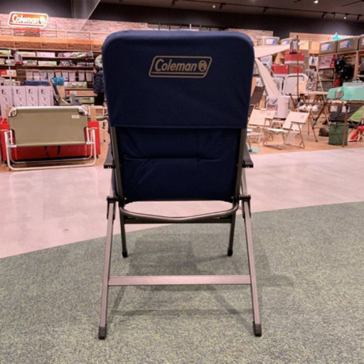 コールマン パイオニアリクライナー ネイビー 2000034970 キャンプ チェア Coleman 収納ケース付き