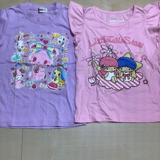 サンリオキャラクターTシャツ2枚セット