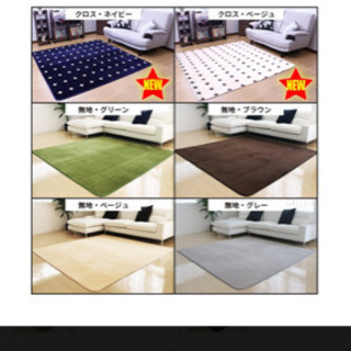 【新品・未使用】グリーンラグの画像