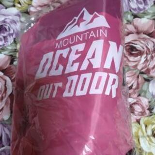 未使用エアーソファ　黒ピンクの画像