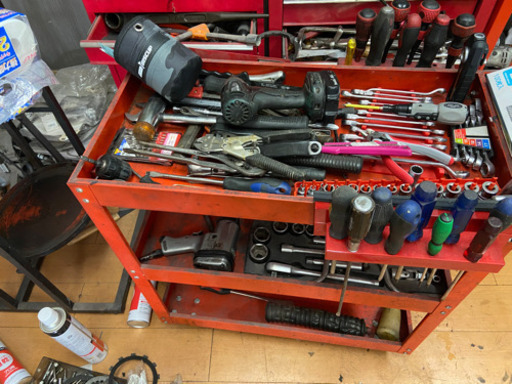 オートバイ 車 工具