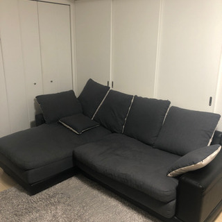 大至急処分！布張りカウチソファ(キングダム3KD) ニトリ
