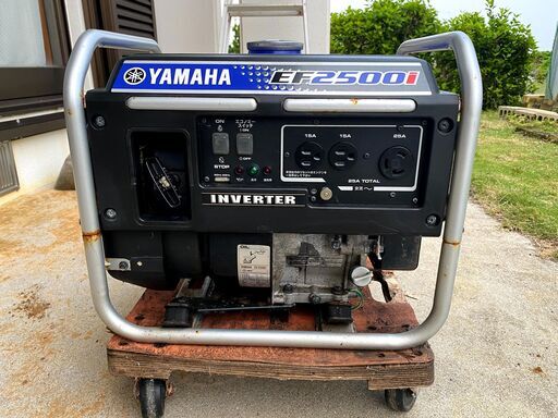 ヤマハ　EF2500i 2.5kVA オープン型 インバータ発電機