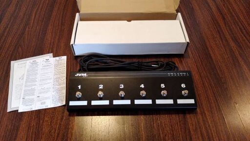 Marshall JVM410H ヘッドアンプ　中古　動作確認済　フットペダル・ハードケース付き