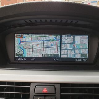 BMW320Mスポーツ　H18　車検5/4　走行74000ｋ　サンルーフ&白革シート　純正ＨＤＤナビ　専用エアロ&17ＡＷ　キセノン　ミラー内蔵ＥＴＣの画像