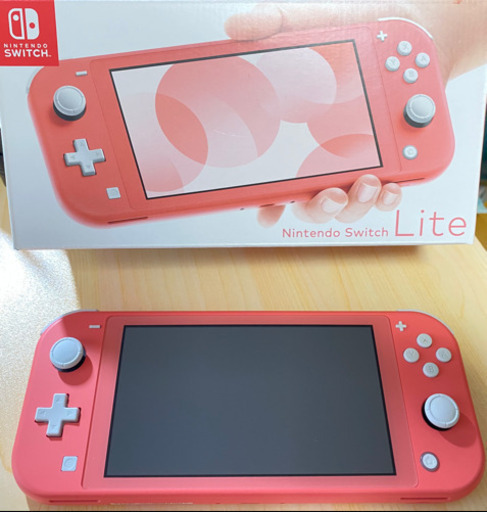 ニンテンドースイッチ コーラルカラー